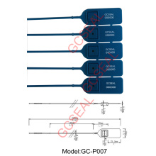 PP Material plastic bag security seal GC-P007